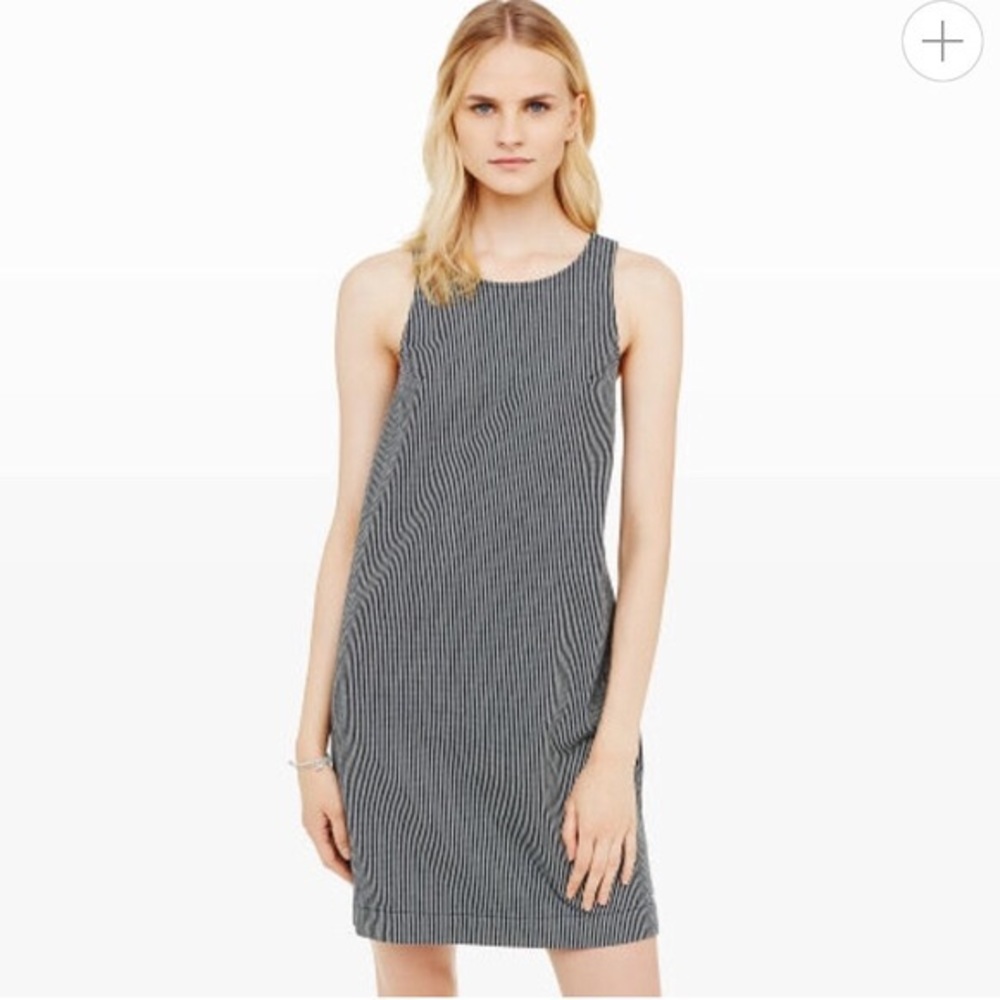 Club Monaco Sidra Railroad denim dress